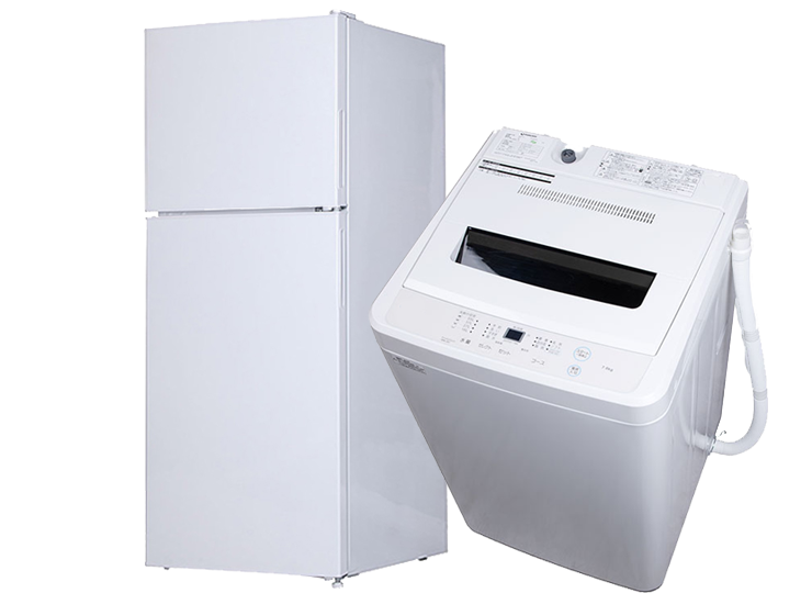 家電２点セット(洗濯機,冷蔵庫)のサブスク・レンタル│レントイット