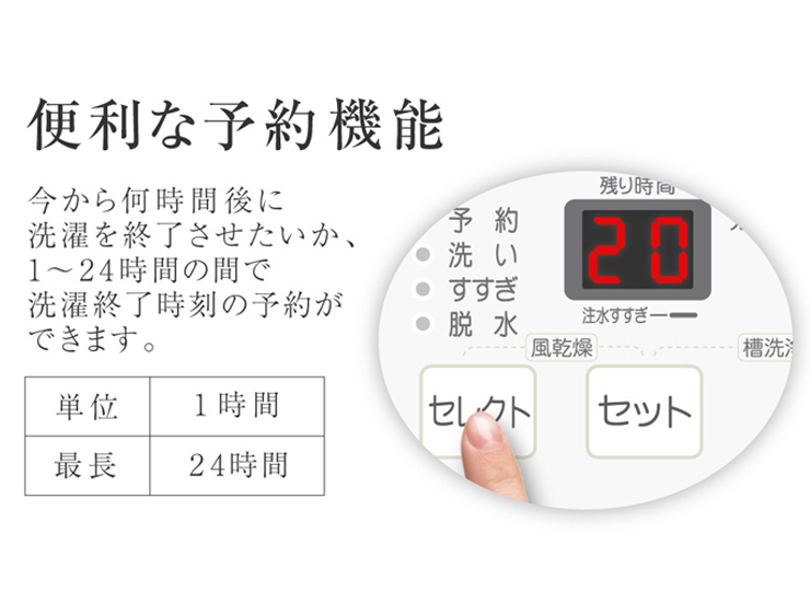 全自動洗濯機   (サブスクレンタル)