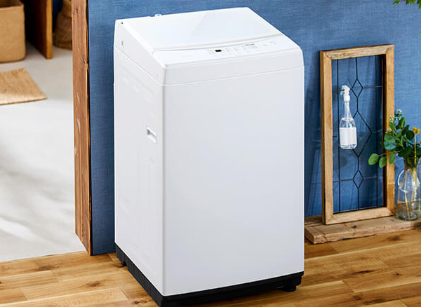 全自動洗濯機 6.0kg IAW-T605WL-W(サブスクレンタル)