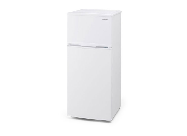 冷凍冷蔵庫118L IRSD-12B-W  (サブスクレンタル)