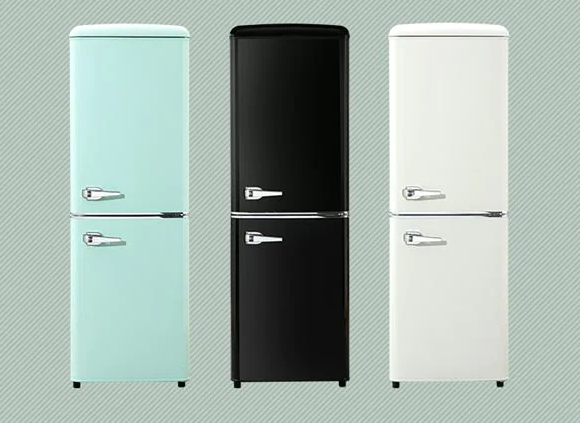 レトロ冷凍冷蔵庫 130L PRR-142D(サブスクレンタル)