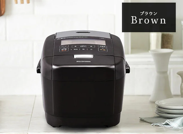 米屋の旨み 銘柄炊き IHジャー炊飯器 3合 RC-IH30-T(サブスクレンタル)
