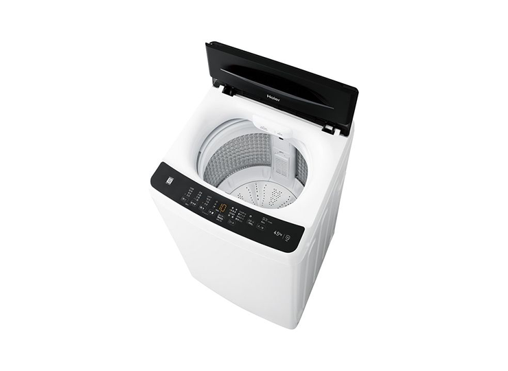 ハイアール 4.5kg全自動洗濯機W-U45A-K(サブスクレンタル)