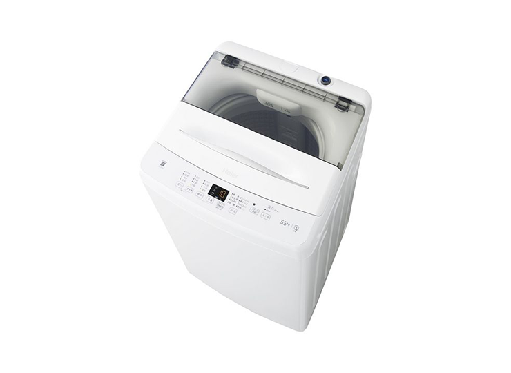 ハイアール 5.5kg全自動洗濯機JW-U55B-W  (サブスクレンタル)