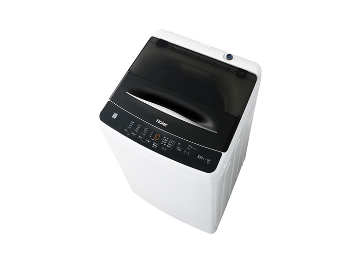 ハイアール 5.5kg全自動洗濯機JW-U55A-K(サブスクレンタル)